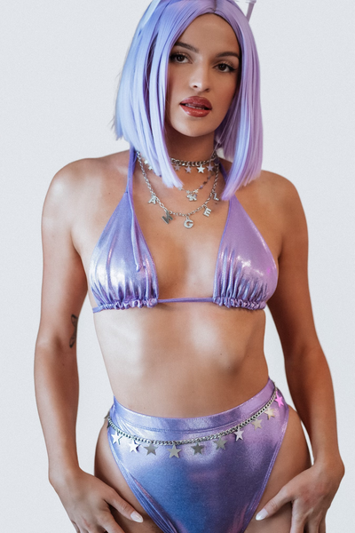 Lovely Lavender Bikini Top