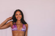 Purple Dragon Bikini Top